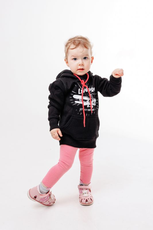 Худі дитяче Livepage, чорне