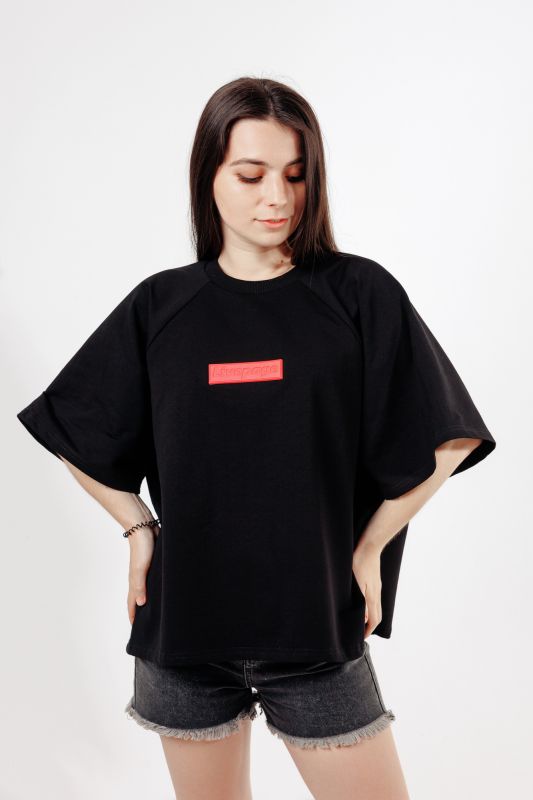 Футболка Livepage 10 Years On Air, чорна